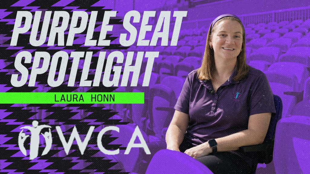 Laura Honn, Chief Executive Officer of the WCA, recognized as an Athletic Club Boise Community Impact STAR.